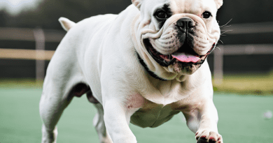 french bulldog running