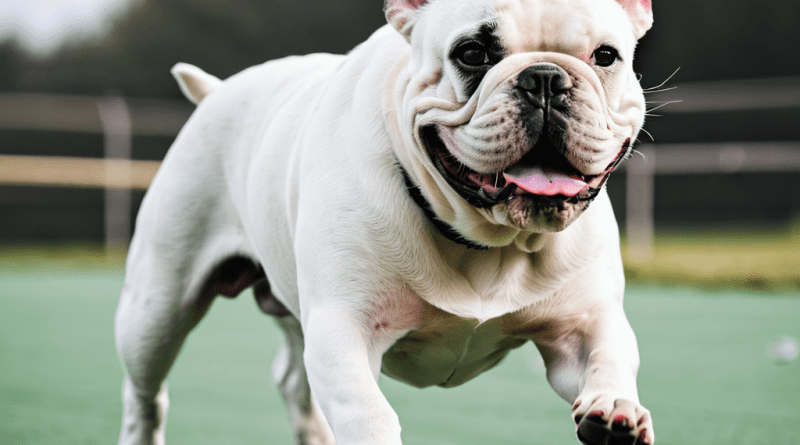 french bulldog running
